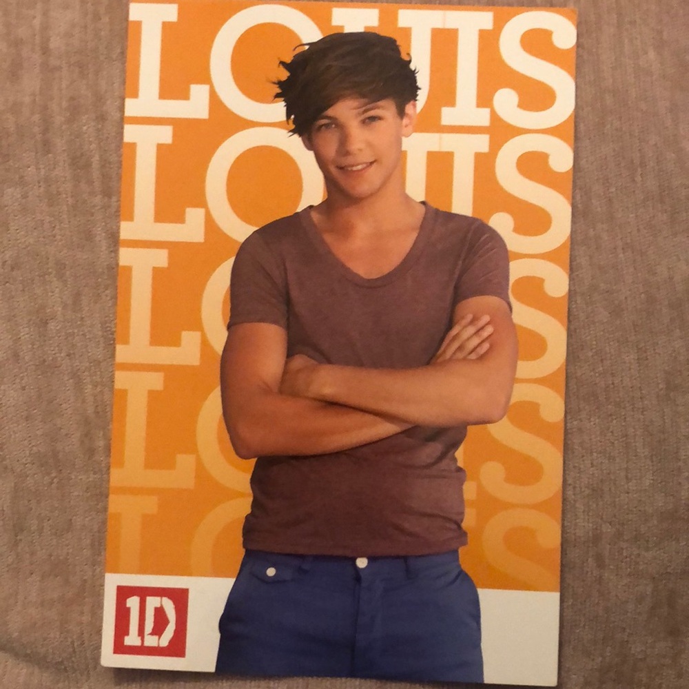 Louis Tomlinson One Direction photocard